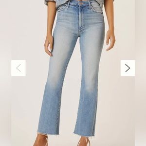 MOTHER Hustler Ankle Fray sz 30